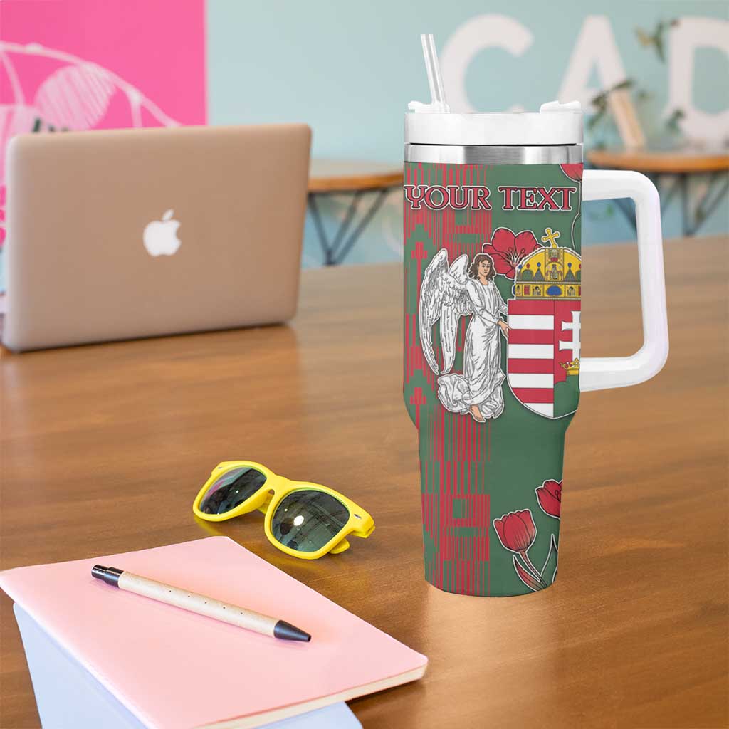 Personalized Hungary Tumbler With Handle Coat Of Arms 1896 - Wonder Print Shop