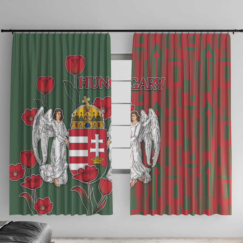 Hungary Window Curtain Coat Of Arms 1896 - Wonder Print Shop