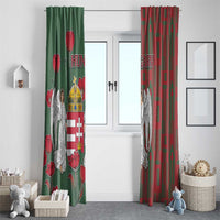 Hungary Window Curtain Coat Of Arms 1896 - Wonder Print Shop