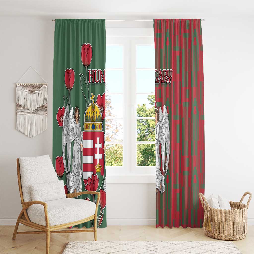 Hungary Window Curtain Coat Of Arms 1896 - Wonder Print Shop