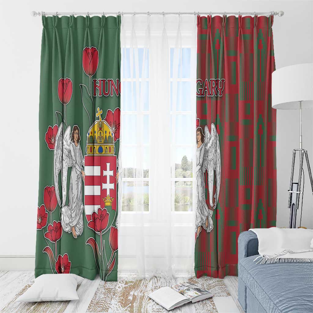 Hungary Window Curtain Coat Of Arms 1896 - Wonder Print Shop