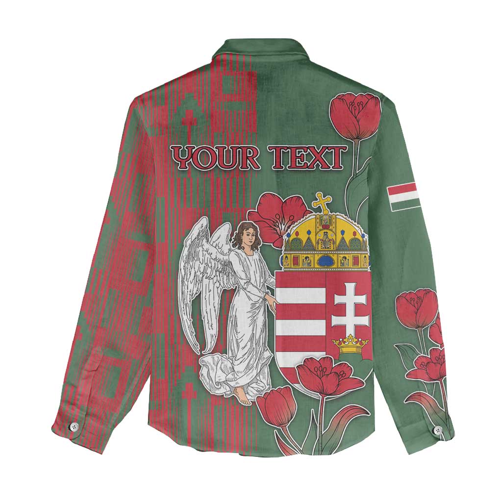 Personalized Hungary Women Casual Shirt Coat Of Arms 1896 - Wonder Print Shop