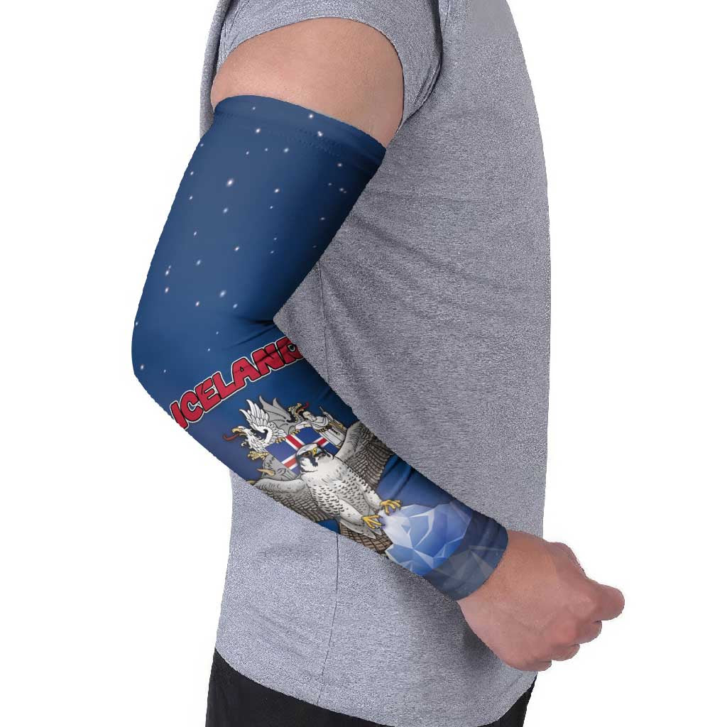 Iceland Arm Sleeves The Gyrfalcon With Symbol - Wonder Print Shop