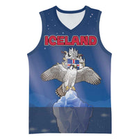 Personalized Iceland Basketball Jersey The Gyrfalcon With Symbol - Wonder Print Shop