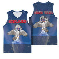 Personalized Iceland Basketball Jersey The Gyrfalcon With Symbol - Wonder Print Shop