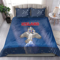 Iceland Bedding Set The Gyrfalcon With Symbol - Wonder Print Shop
