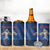 Personalized Iceland 4 in 1 Can Cooler Tumbler The Gyrfalcon With Symbol - Wonder Print Shop