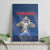 Iceland Canvas Wall Art The Gyrfalcon With Symbol - Wonder Print Shop