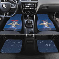 Iceland Car Mats The Gyrfalcon With Symbol - Wonder Print Shop