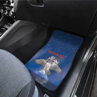 Iceland Car Mats The Gyrfalcon With Symbol - Wonder Print Shop