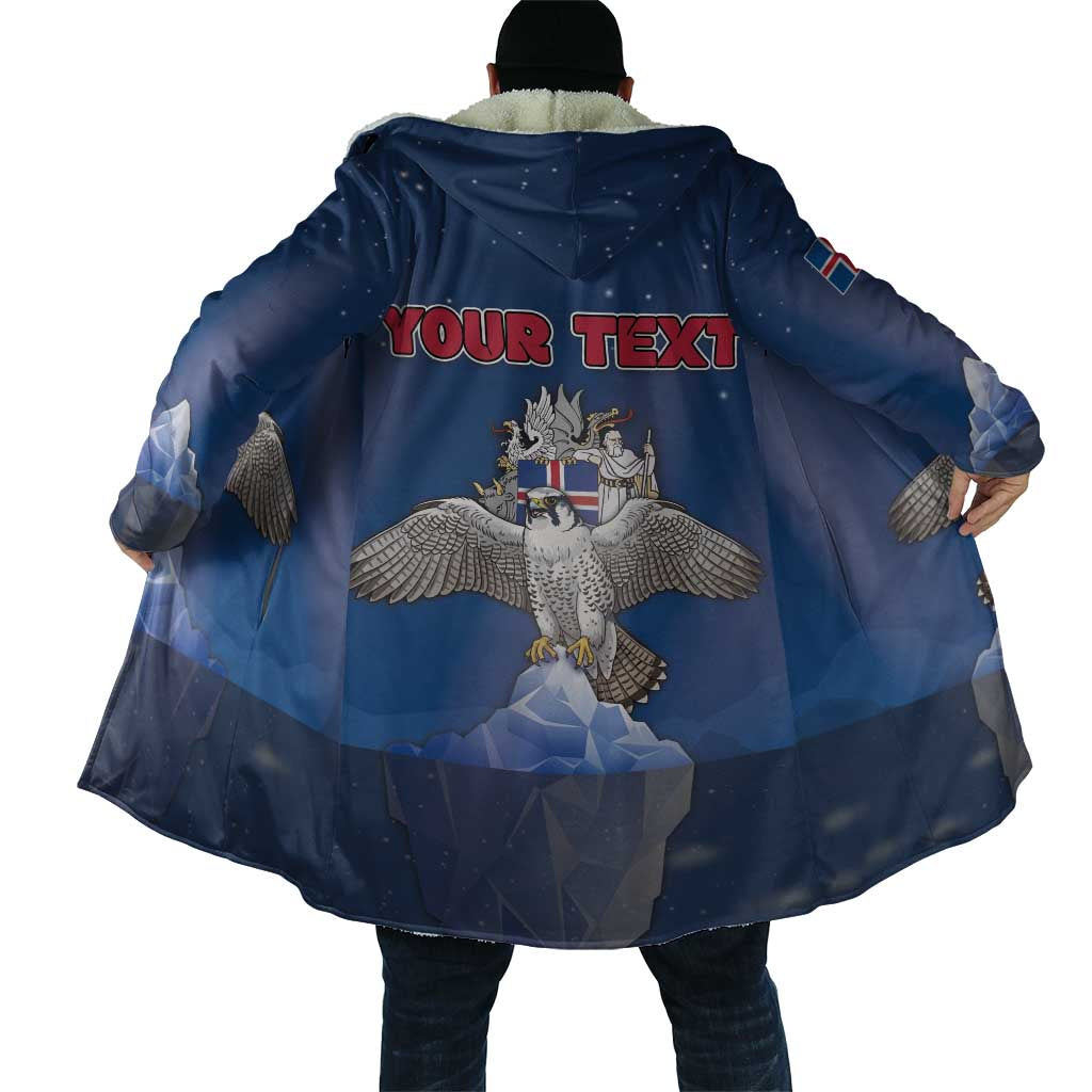 Personalized Iceland Cloak The Gyrfalcon With Symbol - Wonder Print Shop