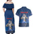 Personalized Iceland Couples Matching Off Shoulder Maxi Dress and Hawaiian Shirt The Gyrfalcon With Symbol - Wonder Print Shop