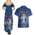 Personalized Iceland Couples Matching Summer Maxi Dress and Hawaiian Shirt The Gyrfalcon With Symbol - Wonder Print Shop