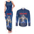Personalized Iceland Couples Matching Tank Maxi Dress and Long Sleeve Button Shirt The Gyrfalcon With Symbol - Wonder Print Shop