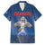 Personalized Iceland Family Matching Summer Maxi Dress and Hawaiian Shirt The Gyrfalcon With Symbol - Wonder Print Shop
