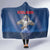Iceland Hooded Blanket The Gyrfalcon With Symbol - Wonder Print Shop