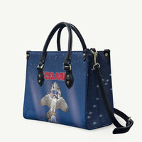 Iceland Leather Bag The Gyrfalcon With Symbol - Wonder Print Shop