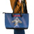 Iceland Leather Tote Bag The Gyrfalcon With Symbol - Wonder Print Shop