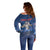 Personalized Iceland Off Shoulder Sweater The Gyrfalcon With Symbol - Wonder Print Shop
