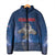 Personalized Iceland Padded Jacket The Gyrfalcon With Symbol - Wonder Print Shop