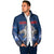 Personalized Iceland Padded Jacket The Gyrfalcon With Symbol - Wonder Print Shop