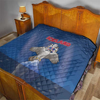 Iceland Quilt The Gyrfalcon With Symbol - Wonder Print Shop