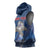 Personalized Iceland Sleeveless Hoodie The Gyrfalcon With Symbol - Wonder Print Shop