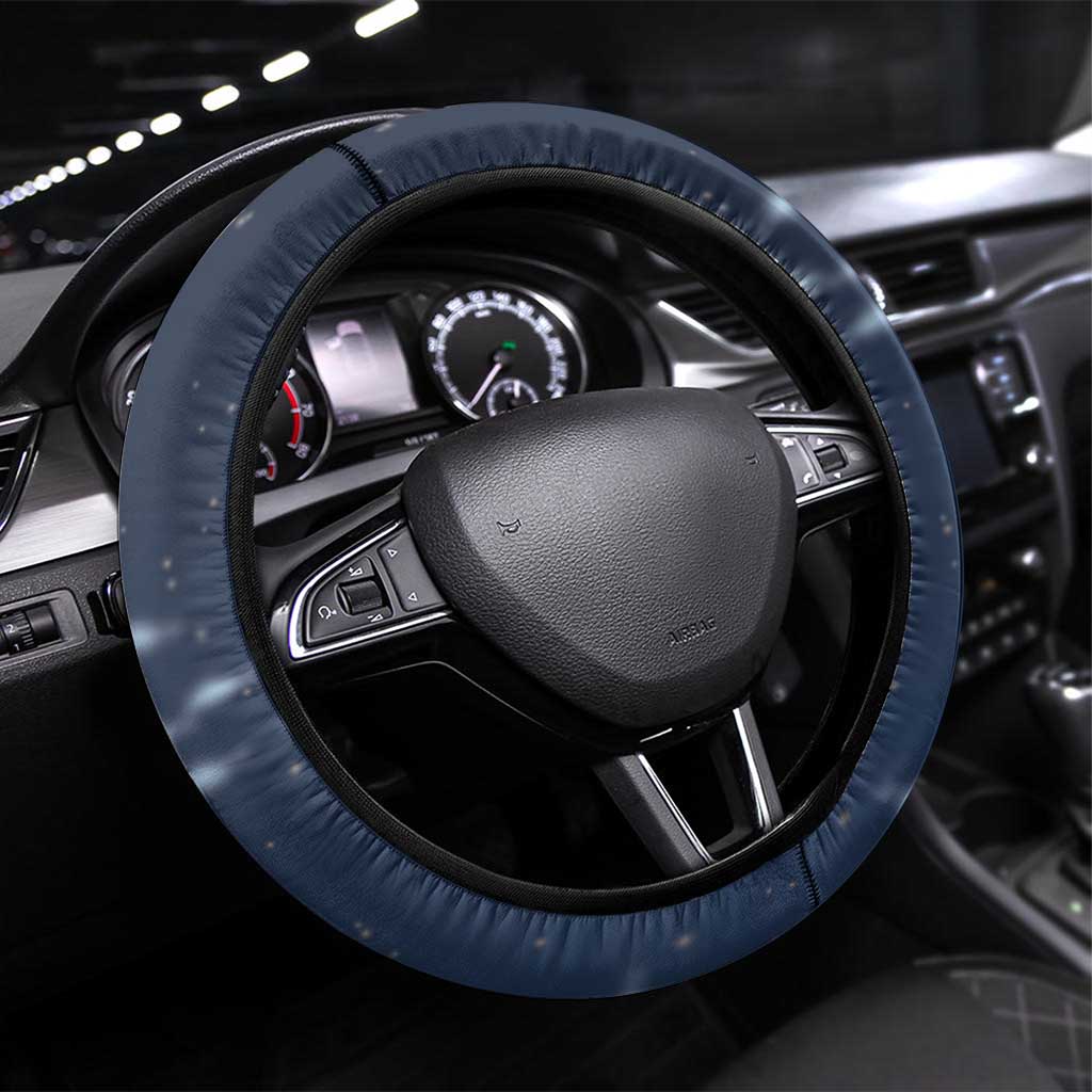 Iceland Steering Wheel Cover The Gyrfalcon With Symbol - Wonder Print Shop