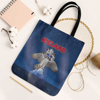Iceland Tote Bag The Gyrfalcon With Symbol - Wonder Print Shop