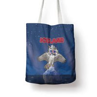 Iceland Tote Bag The Gyrfalcon With Symbol - Wonder Print Shop