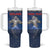 Personalized Iceland Tumbler With Handle The Gyrfalcon With Symbol - Wonder Print Shop