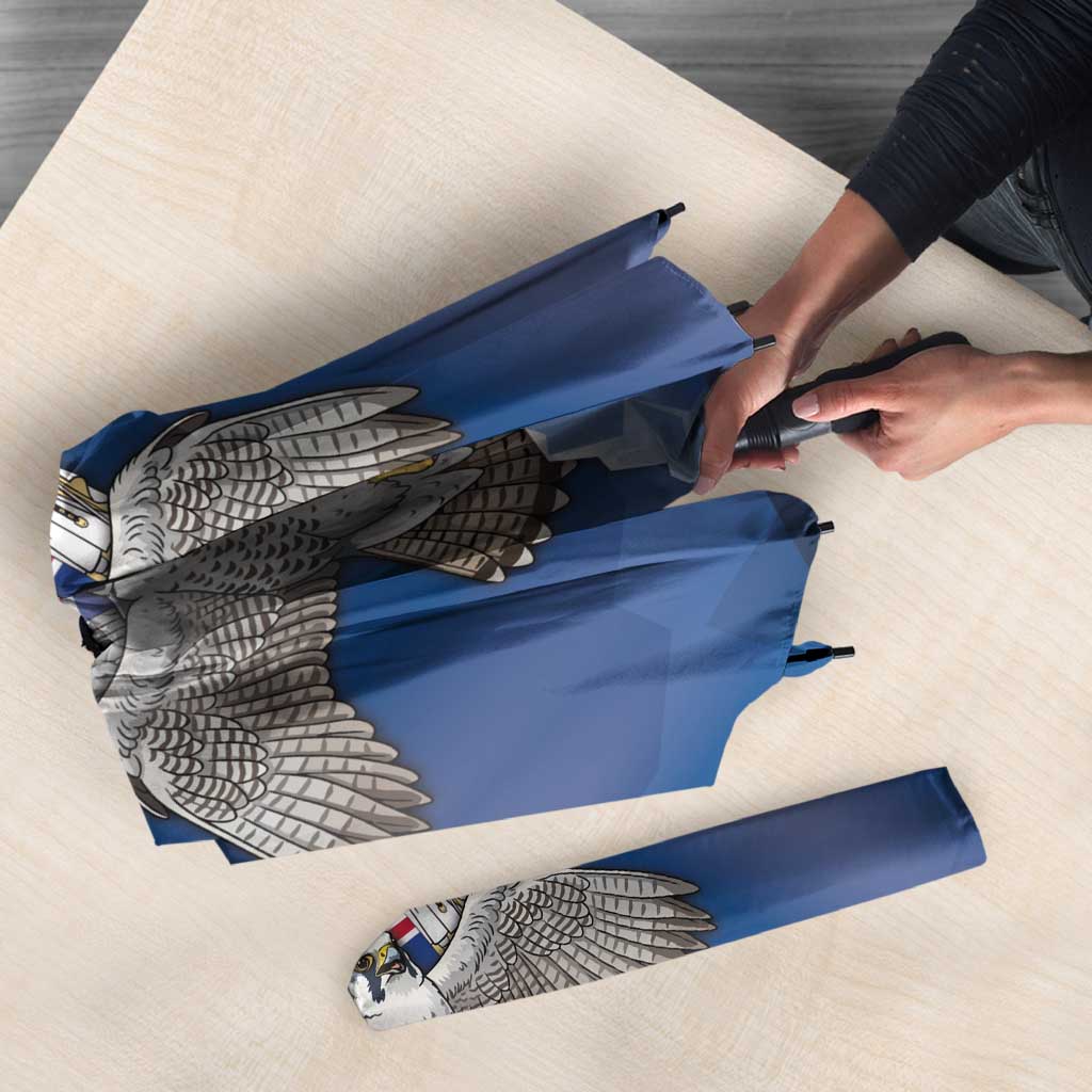 Iceland Umbrella The Gyrfalcon With Symbol - Wonder Print Shop