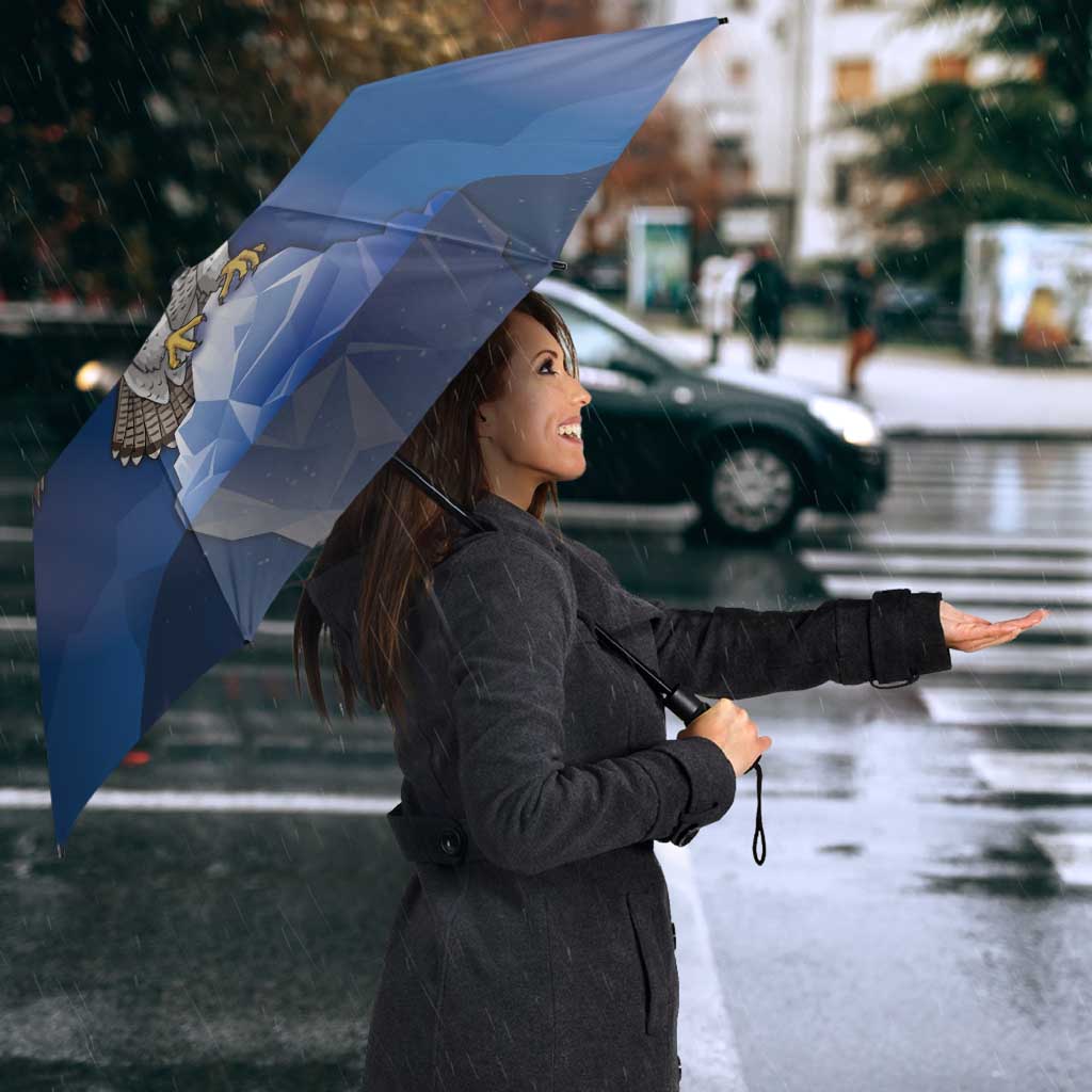 Iceland Umbrella The Gyrfalcon With Symbol - Wonder Print Shop