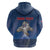 Personalized Iceland Zip Hoodie The Gyrfalcon With Symbol - Wonder Print Shop