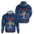 Personalized Iceland Zip Hoodie The Gyrfalcon With Symbol - Wonder Print Shop