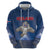 Personalized Iceland Zip Hoodie The Gyrfalcon With Symbol - Wonder Print Shop