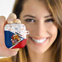 Czech Republic Christmas AirPods Case The Lion With Coat Of Arms - Wonder Print Shop