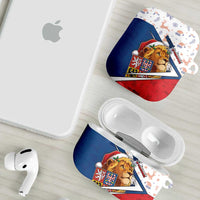 Czech Republic Christmas AirPods Case The Lion With Coat Of Arms - Wonder Print Shop