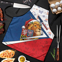 Czech Republic Christmas Apron The Lion With Coat Of Arms - Wonder Print Shop
