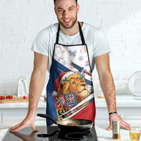 Czech Republic Christmas Apron The Lion With Coat Of Arms - Wonder Print Shop