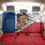 Czech Republic Christmas Back Car Seat Cover The Lion With Coat Of Arms - Wonder Print Shop