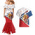 Czech Republic Christmas Couples Matching Mermaid Dress and Hawaiian Shirt The Lion With Coat Of Arms - Wonder Print Shop