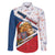 Czech Republic Christmas Family Matching Mermaid Dress and Hawaiian Shirt The Lion With Coat Of Arms - Wonder Print Shop