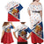 Czech Republic Christmas Family Matching Off Shoulder Maxi Dress and Hawaiian Shirt The Lion With Coat Of Arms - Wonder Print Shop