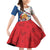 Czech Republic Christmas Family Matching Off Shoulder Short Dress and Hawaiian Shirt The Lion With Coat Of Arms - Wonder Print Shop