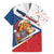 Czech Republic Christmas Family Matching Off Shoulder Short Dress and Hawaiian Shirt The Lion With Coat Of Arms - Wonder Print Shop