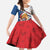 Czech Republic Christmas Family Matching Tank Maxi Dress and Hawaiian Shirt The Lion With Coat Of Arms - Wonder Print Shop