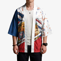 Czech Republic Christmas Kimono The Lion With Coat Of Arms - Wonder Print Shop