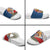 Czech Republic Christmas Slide Sandals The Lion With Coat Of Arms - Wonder Print Shop