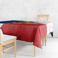 Czech Republic Christmas Tablecloth The Lion With Coat Of Arms - Wonder Print Shop